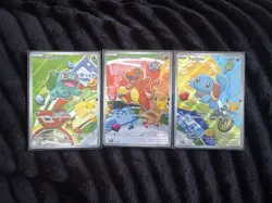 Pokemon TCG First Partner Illustration Collection Series 1 Kanto GEN 1 Starters - Image 1