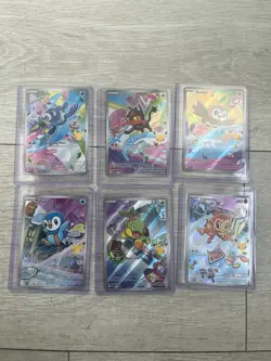 Pokemon TCG First Partner Illustration Collection Series 1 Gen 4 & 7 Bundle - Image 1