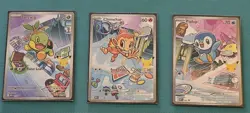 Pokemon TCG First Partner Illustration Collection Series 1 Gen 4 Starters set - Image 1