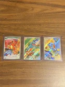 Pokemon TCG Gen 1 Starters First Partner Illustration Collection Series 1 - Image 1