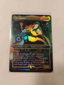 Dr. Eggman (Rainbow Foil) Secret Lair Drop Foil - Image 1