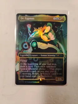 Dr. Eggman (Rainbow Foil) Secret Lair Drop Foil - Image 2