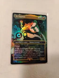 Dr. Eggman (Rainbow Foil) Secret Lair Drop Foil - Image 3