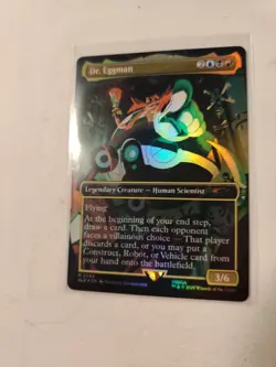 Dr. Eggman (Rainbow Foil) Secret Lair Drop Foil - Image 4