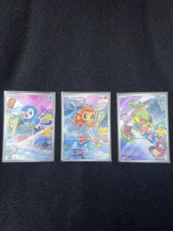 Pokemon TCG First partner illustration Collection Series 1 - Sinnoh Gen 4 Set - Image 1