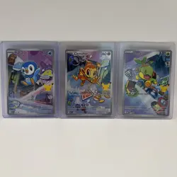 Pokemon TCG First Partner Illustration Collection Series 1 - Sinnoh Gen 4 Set - Image 1