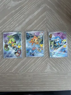 Pokemon TCG First Partner Illustration Collection Series 1 - Sinnoh Gen 4 Set - Image 1