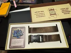 Pinfinity Magic The Gathering Black Lotus MTG 30th Anniversary AR Pin & Lanyard - Image 3