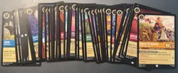 Lorcana 130 Card Set-Filled 80 card Lorcana Binder + Stack of 50 Extra Cards - Image 5