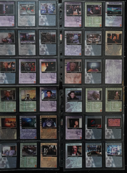Babylon 5 CCG WHEEL OF FIRE 200 FULL SET W/ULTRA RARES - 152 UNPLAYED CARDS - Image 2