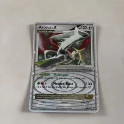 Arceus LV.X 95/99 Platinum Arceus Pokemon Card Holo Foil Rare LP - Image 1