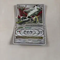 Arceus LV.X 95/99 Platinum Arceus Pokemon Card Holo Foil Rare LP - Image 4