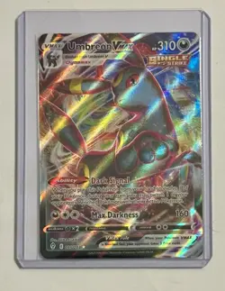 Umbreon VMAX 095/203 Ultra Rare Holo Evolving Skies Pokemon Card NM - Image 1