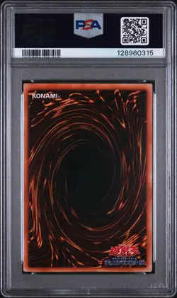 Yu-Gi-Oh Magician of Black Chaos Super Parallel Rare Card P3-07 PSA 8 - Image 3