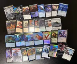 150+ Cards Bundle lot bulk with MYTHICS, Rares, & English Japanese MTG - Image 1