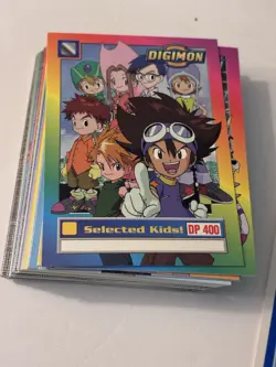 2000 Upper Deck Digimon Series 1 Complete Base Card Set (34) Clean! - Image 2