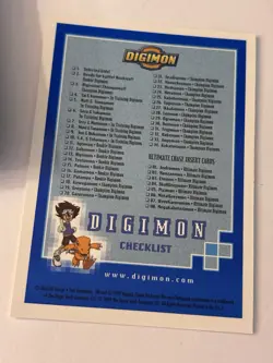 2000 Upper Deck Digimon Series 1 Complete Base Card Set (34) Clean! - Image 3
