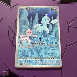 Pokemon TCG White Flare Frillish Illustration Card 126/086 LP - Image 1