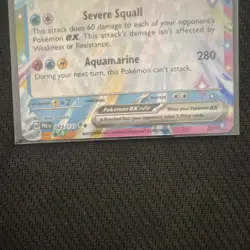 Vaporeon ex 023/131 Sv Prismatic Evolutions Holo Rare. Pokemon Trading Card Game - Image 3