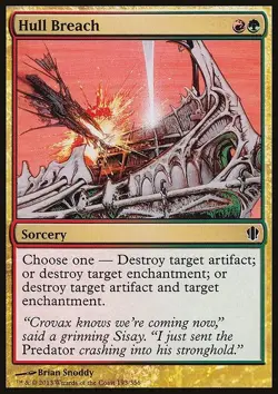 Hull Breach - Non-Foil - Commander 2013 - 193 | MTG Card - Image 3