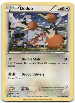 Doduo #013/034 Trading Card Game Classic - Image 1