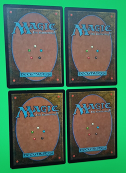 Magic the Gathering MTG Visions BLANKET OF NIGHT X 4 VLP/EX U 1997 Vintage! - Image 5