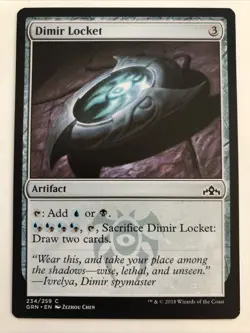 MTG Guilds of Ravnica Dimir Locket 234/259 NM - Image 1