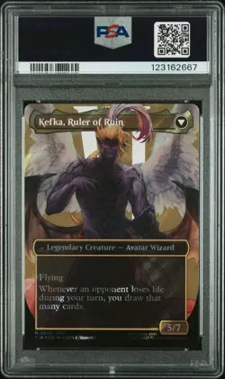 PSA 10 MTG FINAL FANTASY SURGE FOIL KEFKA, COURT MAGE/KEFKA, RULER OF RUIN 2025 - Image 2