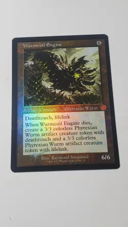 Wurmcoil Engine The Brothers' War: Retro Frame Artifacts Foil - Image 1