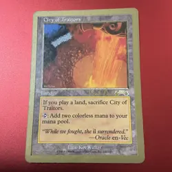City of Traitors - MTG World Championship Decks 1999 1X Single Card - Image 2