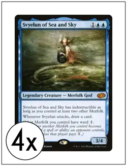 4x Svyelun of Sea and Sky, Jumpstart 2022, Magic MTG NM - Image 1
