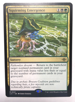 Squirming Emergence 241 The Lost Caverns Of Ixalan MTG Magic the Gathering NM - Image 1
