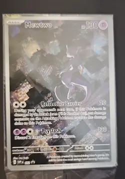 Pokemon TCG Mewtwo SVP 052 Scarlet Violet 151 Black Star Promo SEALED - Image 1