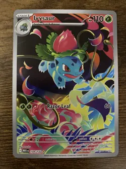 Ivysaur 134/132 Me01: Mega Evolution Illustration Rare Pokemon TCG - Image 2