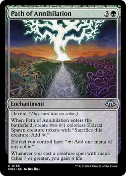 Path of Annihilation, Modern Horizons 3, Near Mint x 1 MTG - Image 1