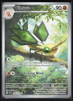 Vibrava 206/191 Illustration Rare Surging Sparks Pokemon NM 01-04-017 - Image 1