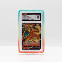 Pokemon Charizard V holo #018/159 Crown Zenith 2023 - CGC 10 Gem Mint - Image 1