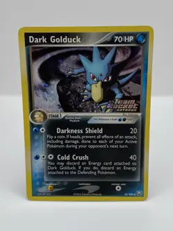 Dark Golduck 35/109 ex Team Rocket Returns Reverse Holo Stamped Vintage Pokemon - Image 1