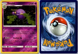 Pokemon Card - Swalot Celestial Storm 58/168 2018 Uncommon Reverse Holo NM - Image 3