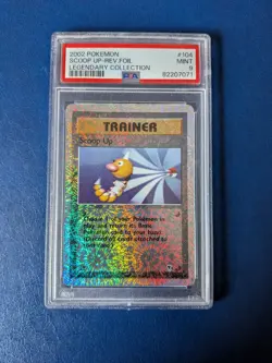 Pokemon TCG Scoop Up Reverse Holo 104/110 Legendary Collection PSA 9 - Image 1