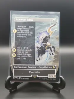 Summon: Ixion (Borderless) - #195 - Rare - MTG: Final Fantasy Commander - FIC - Image 1