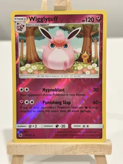 Wigglytuff 72/111 MP Crimson Invasion Rare Reverse Holo Pokemon - Image 1