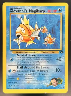 Giovanni's Magikarp 2000 Pokemon Gym Challenge #73/132 - Image 1