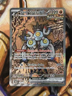 Sandy Shocks EX 159/131 SIR Pokemon SV: Prismatic Evolutions PRE English - NM 🔥 - Image 1