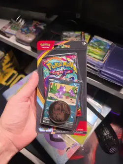 Pokemon TCG Chaos Rising Pack Toxel Promo & Chikorita Coin Sealed NEW - Image 1