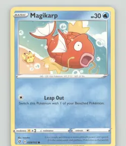 MAGIKARP 039/192 COMMON REBEL CLASH POKEMON LIGHTLY PLAYED KANAHEI - Image 1