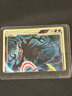 Darkrai & Cresselia LEGEND 99/102 Pokemon HGSS Triumphant LEGEND LP Top *Read* - Image 3