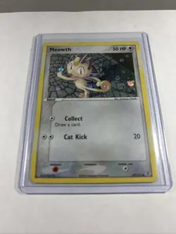 Pokemon Meowth 69/112 FireRed & LeafGreen Reverse Holo English 50 HP - Image 1