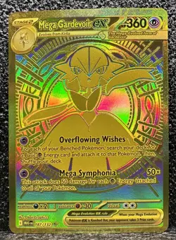 Pokemon ME01 Mega Evolution Mega Hyper Rare - 187/132 Mega Gardevoir ex - Image 1