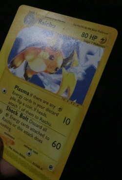 Pokemon Raichu Expedition Base Set Non Holo Rare 61/165 - Image 4